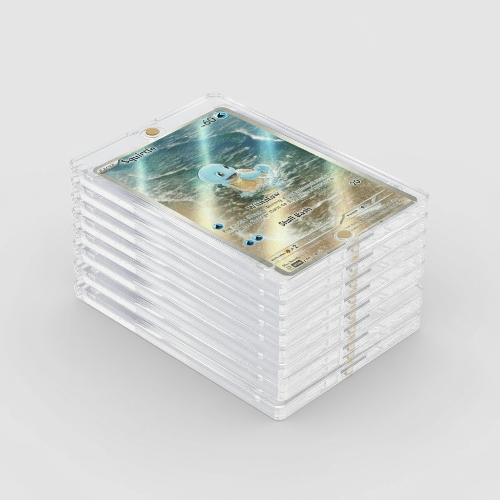 Stack de porte-cartes acryliques aimantés 35PT